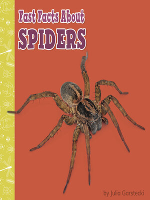 cover image of Fast Facts About Spiders